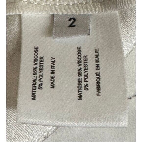 Proenza Schouler Stella Top In Textured Stripe NWT Size 2 - Picture 11 of 12